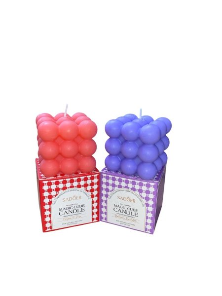 شمعة Sadoer Magic Cube Candle – Fragrant