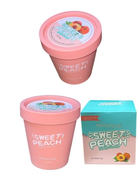 مقشر الجسم Mond’Sub Sweet Peach Body Scrub