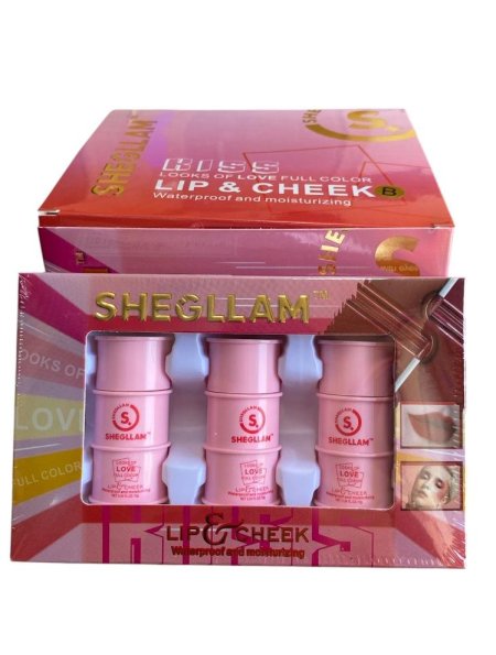 طقم SHEGLAM Looks of Love Lip & Cheek Kit