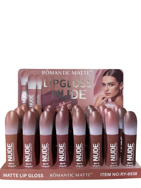 ملمع الشفاه Romantic Matte Nude Lip Gloss (RY-9530)