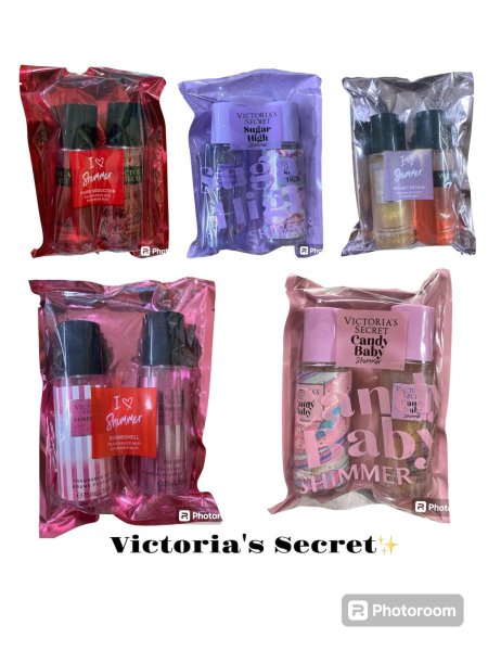 مجموعات بخاخات العطر المصغّرة Victoria’s Secret Mini Fragrance Mist Set