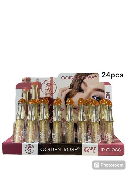 مرطب الشفاه ماء الذهب Qoiden Rose Lip Gloss