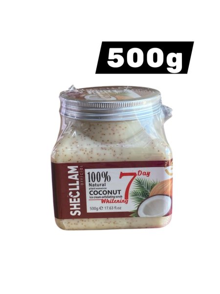 مقشر الجسم SHECLLAM Coconut Whitening