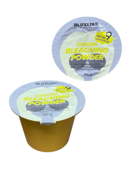 بودرة تفتيح الشعر حجم 100جرام Colors Bleaching Powder