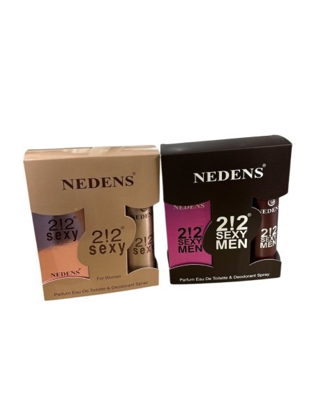 مجموعات هدايا العطور NEDENS “2!2 Sexy“