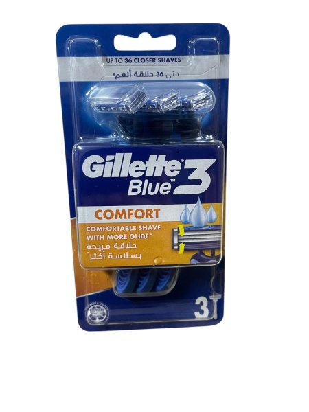 ماكينة الحلاقة Gillette Blue 3 COMFORT
