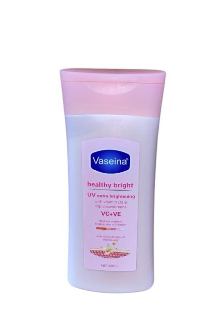 لوشن الجسم Vaseina Healthy Bright UV Extra Brightening (200ml)