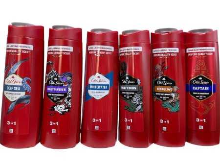 غسول الجسم والشعر والوجه Old Spice 3 in 1