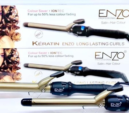مكواة تجعيد الشعر Enzo Professional Satin Hair